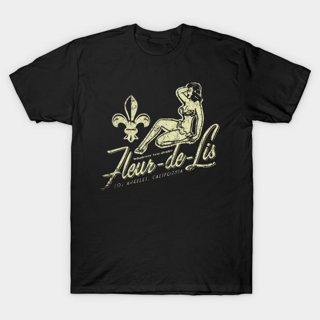 Fluer de Lis T-Shirt by MindsparkCreative